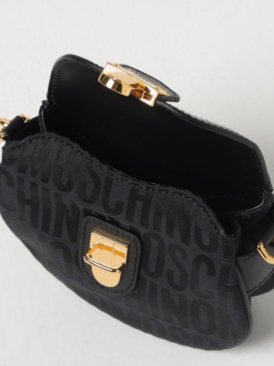 25FW 모스키노 토트백 74068268 1555 Black - MOSCHINO