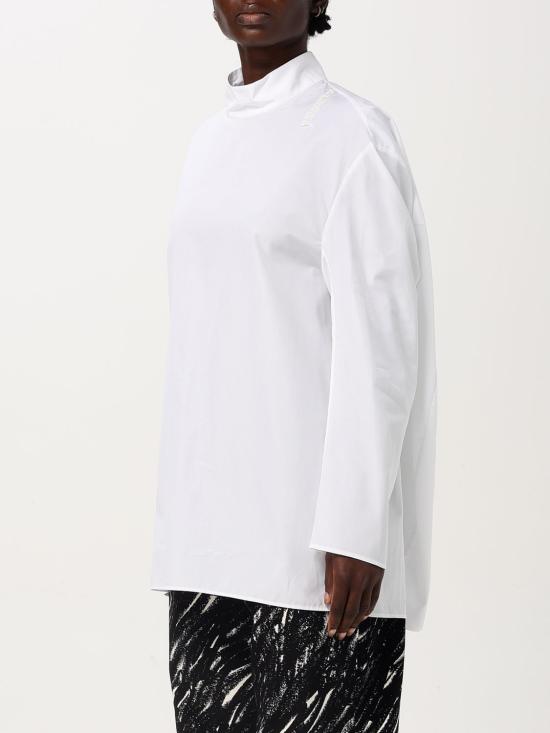 24FW 마르니 블라우스 TTMA0367S0TCY67 00W01 White - MARNI