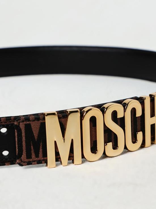 25FW 모스키노 벨트 80068268 1103 Brown - MOSCHINO