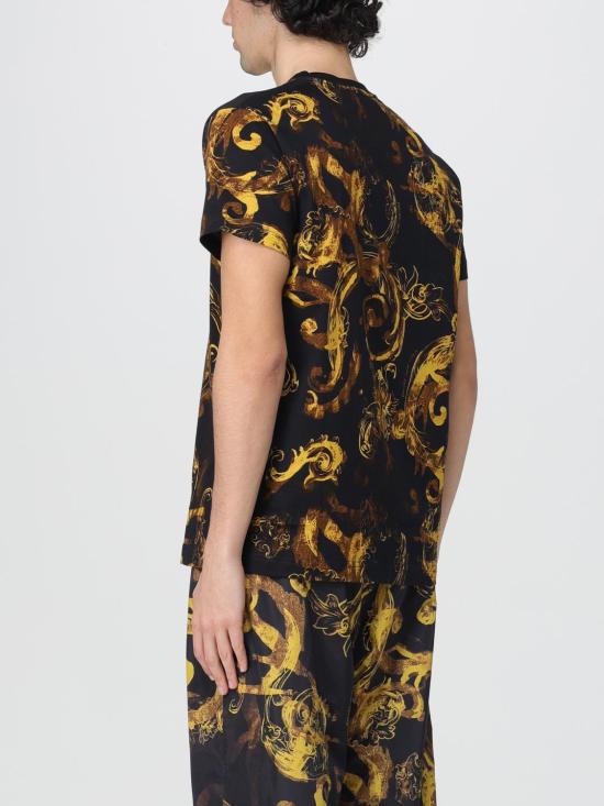  베르사체 반팔 티셔츠 76GAH6S076UP600 G89 Gold - VERSACE