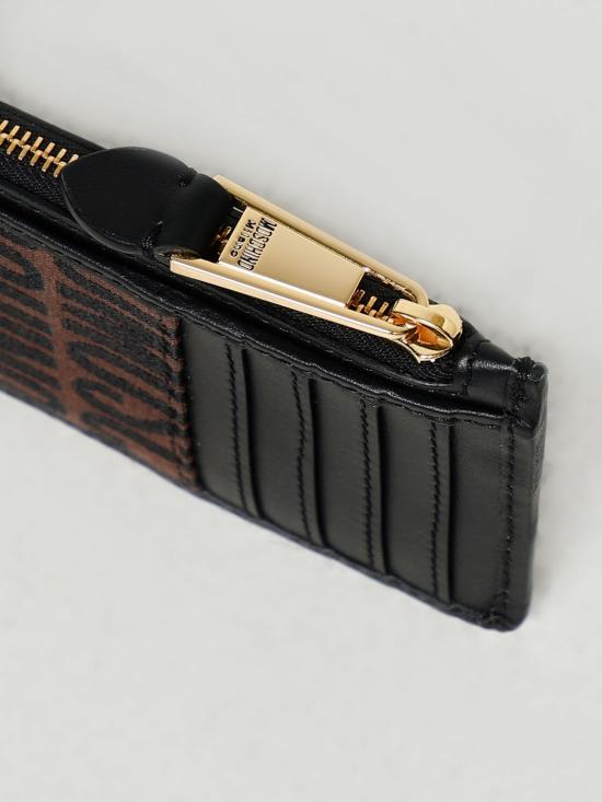 25FW 모스키노 지갑 81088268 1103 Brown - MOSCHINO