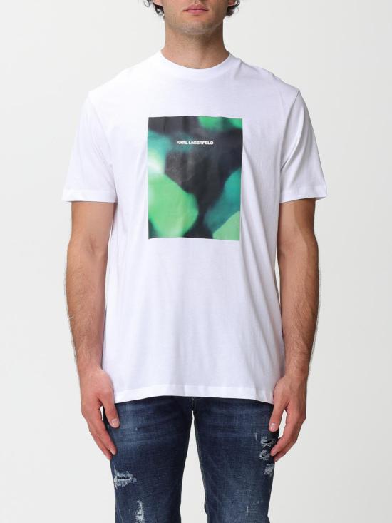  칼라거펠트 반팔 티셔츠 755036532224 10 White