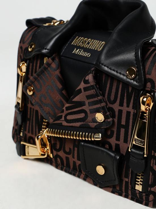 25FW 모스키노 숄더백 74218268 2103 Brown - MOSCHINO