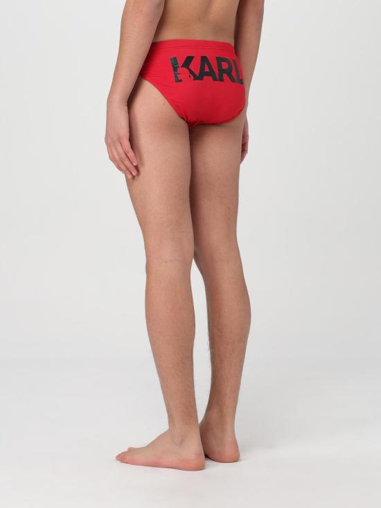 25FW 칼라거펠트 스윔팬츠 230M2205 496 Red - KARL LAGERFELD