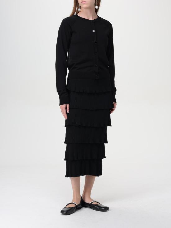 25FW 모스키노 가디건 09205401 0555 Black - MOSCHINO