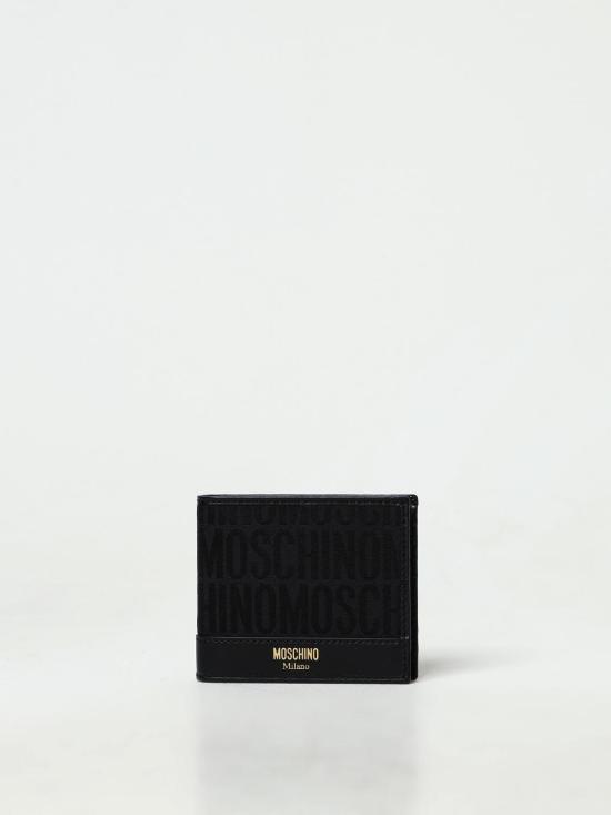 25FW 모스키노 남성지갑 81098268 1555 Black