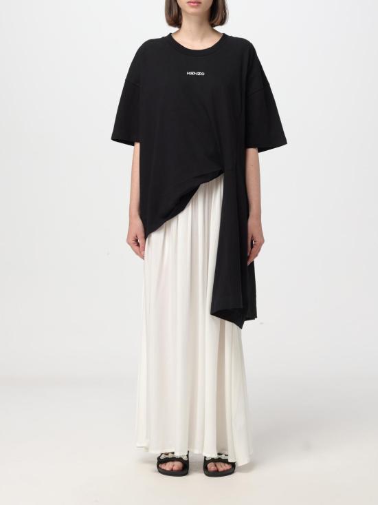 25FW 겐조 롱 원피스 FB62RO8054SB 99 Black