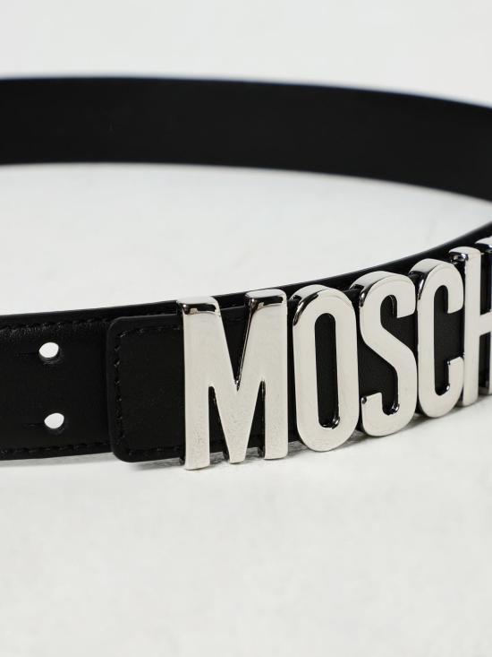 25FW 모스키노 벨트 80128001 6555 Silver - MOSCHINO