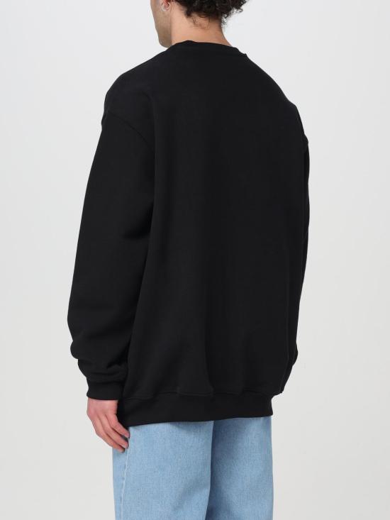  모스키노 긴팔 티셔츠 17032229 1555 Black - MOSCHINO