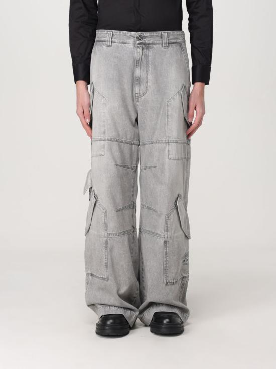  베르사체 데님 팬츠 10158451A11349 1D280 Grey