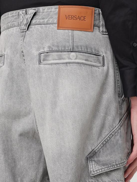  베르사체 데님 팬츠 10158451A11349 1D280 Grey - VERSACE