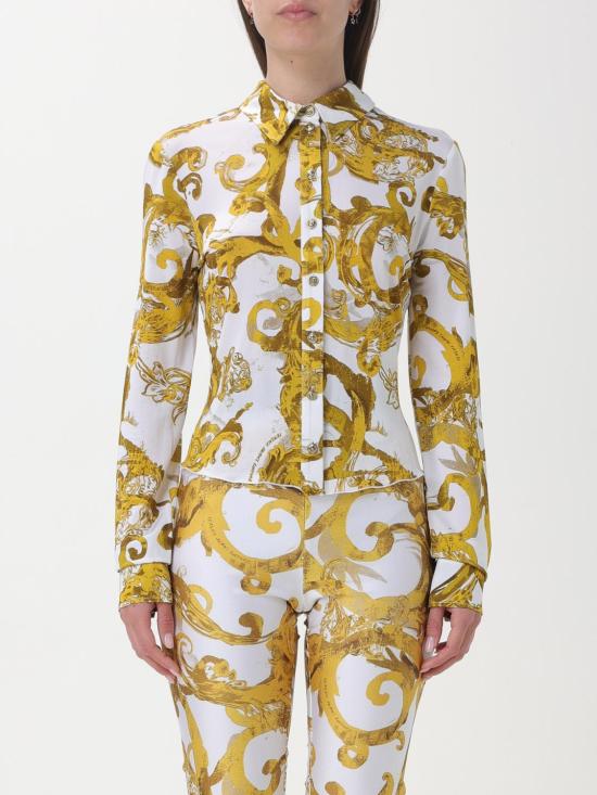  베르사체 블라우스 76HAL21376DP215 G03 White