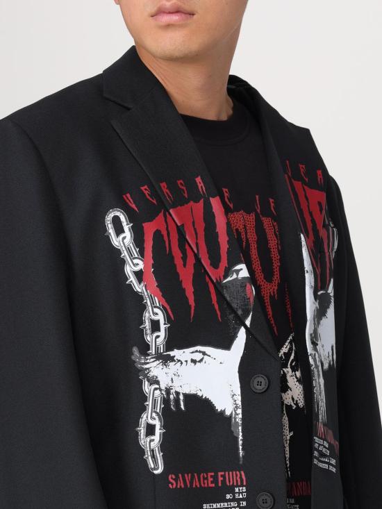  베르사체 자켓 77GAQ701N0357 899 Black - VERSACE