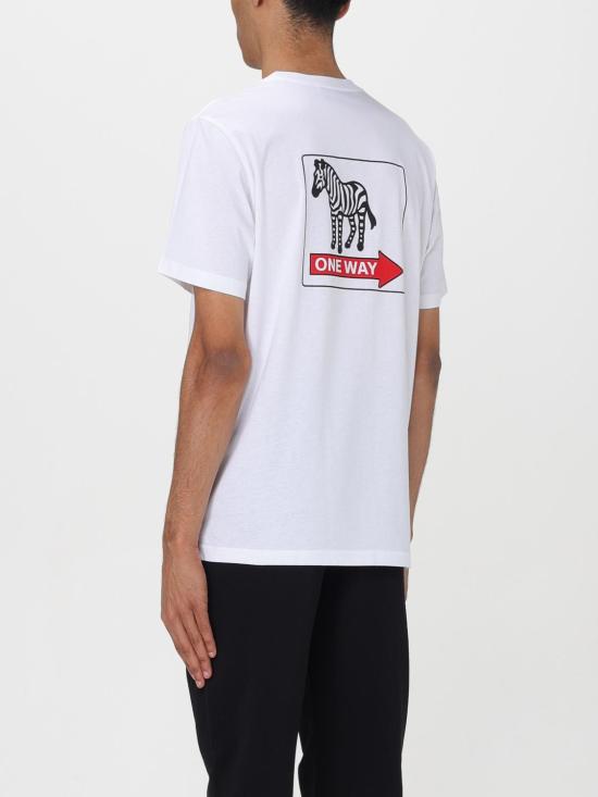  PS 바이 폴스미스 반팔 티셔츠 M2R011RMP4439 01 White - PS BY PAUL SMITH