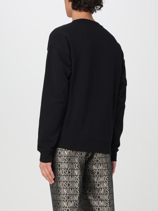  모스키노 긴팔 티셔츠 17210228 1555 Black - MOSCHINO