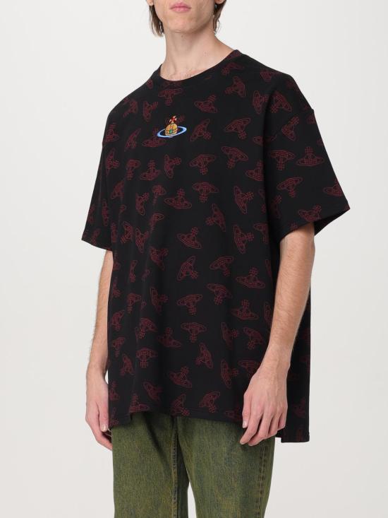 24FW 비비안웨스트우드 반팔 티셔츠 3I01000SJ0079 N303 Multicolor - VIVIENNE WESTWOOD