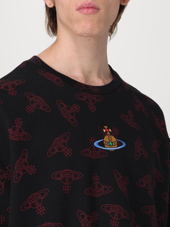 24FW 비비안웨스트우드 반팔 티셔츠 3I01000SJ0079 N303 Multicolor - VIVIENNE WESTWOOD