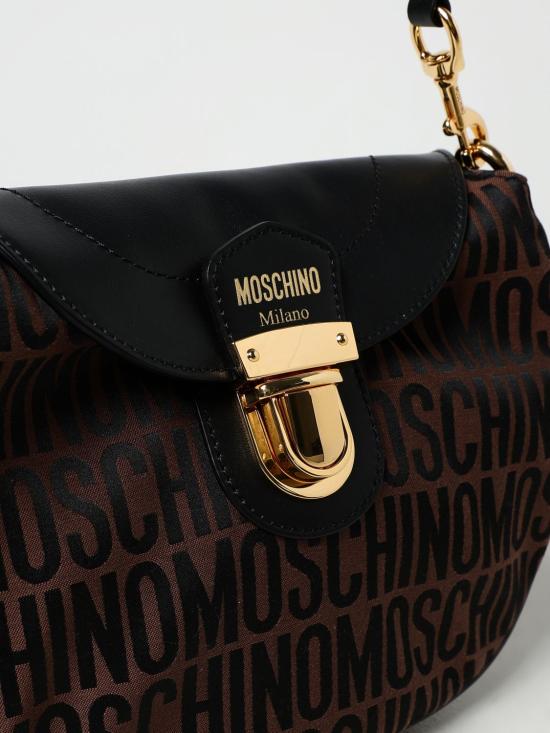 25FW 모스키노 숄더백 74058268 1103 Brown - MOSCHINO