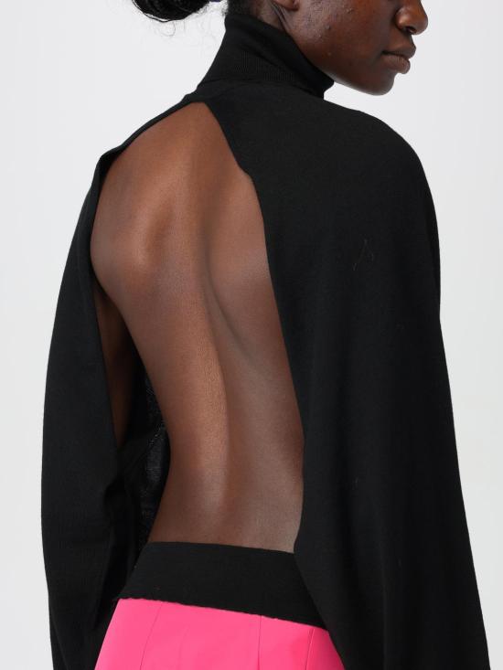 25FW 모스키노 터틀넥 09165401 0555 Black - MOSCHINO