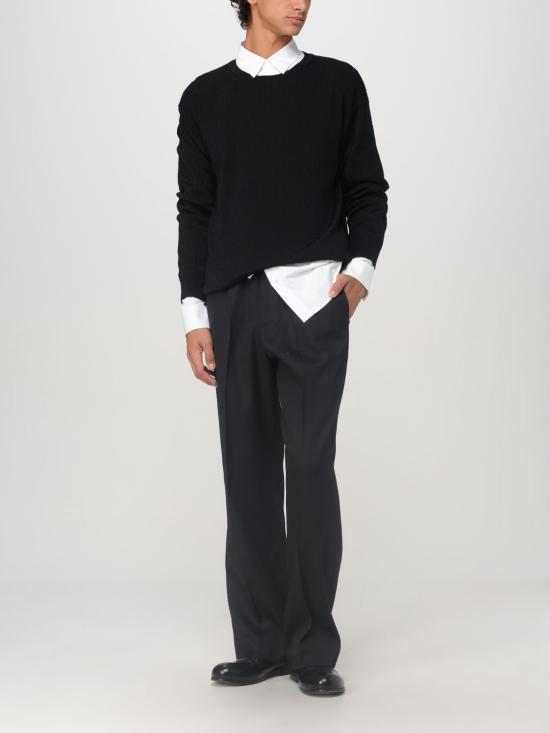 25FW 모스키노 긴팔 셔츠 02100232 1001 White - MOSCHINO