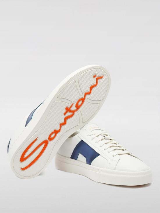 25FW 산토니 스니커즈 MBGT21779PNNGXAV I48 White - SANTONI