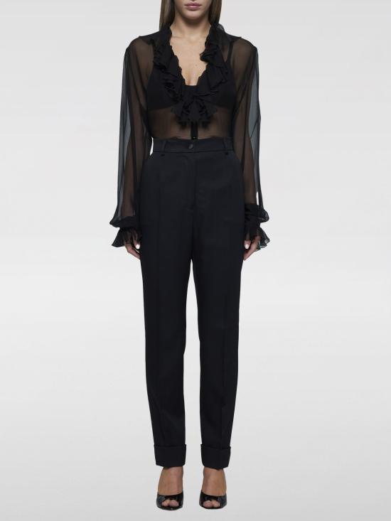 25FW 돌체앤가바나 블라우스 F5R96TFU1AT N0000 Black - DOLCE & GABBANA