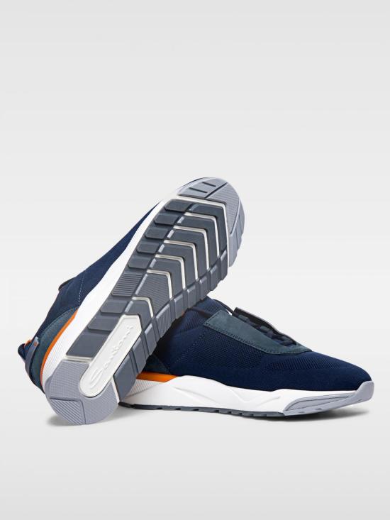  산토니 스니커즈 MBIO21601BGONHDW U61 Blue - SANTONI