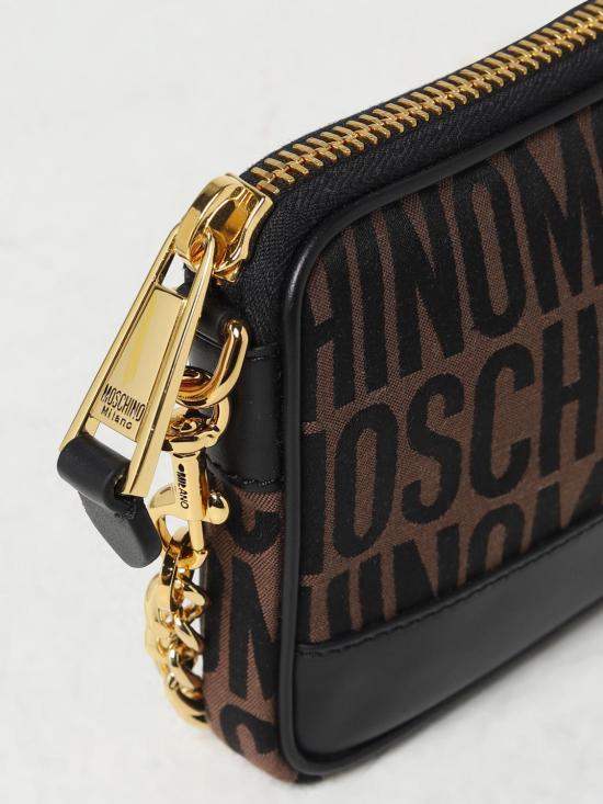 25FW 모스키노 토트백 74108268 1103 Brown - MOSCHINO