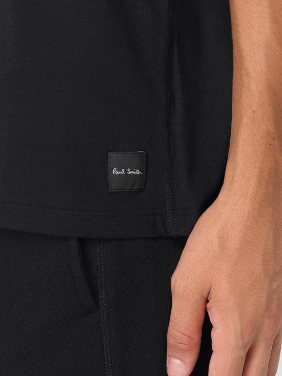 25FW 폴 스미스 반팔 티셔츠 M1A591KAU278B 79 Black - PAUL SMITH