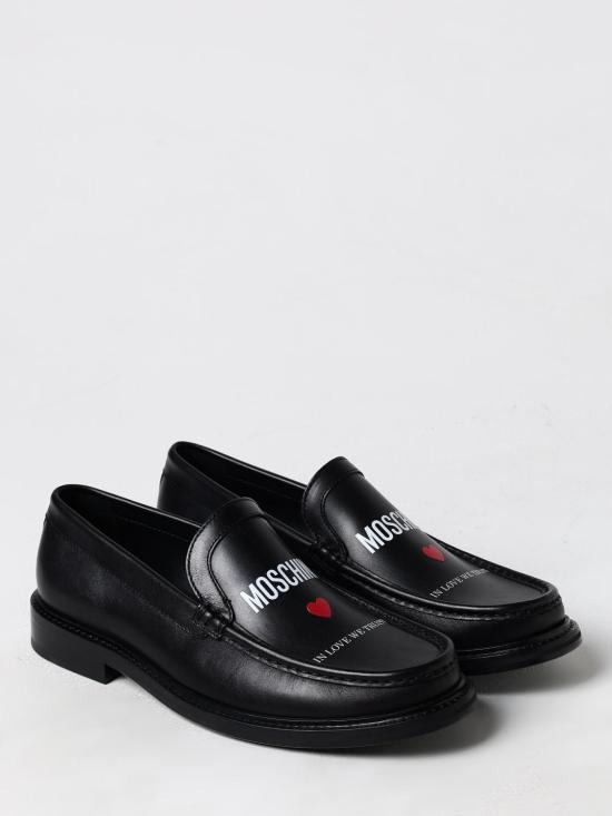 모스키노 로퍼 MB10533C0I GA0 Black - MOSCHINO