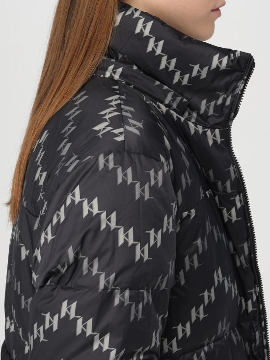 24FW 칼라거펠트 롱패딩 246W1505 795 Black - KARL LAGERFELD