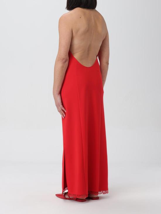  모스키노 롱 원피스 04493225 0115 Red - MOSCHINO