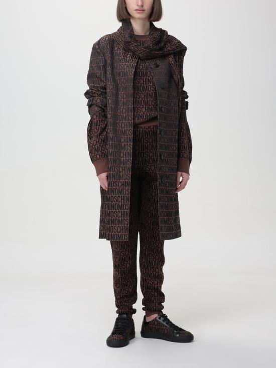 25FW 모스키노 스웨터 09027700 1103 Brown - MOSCHINO