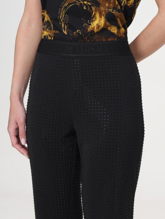  베르사체 스트레이트 팬츠 76HAA1A976DP109 899 Black - VERSACE