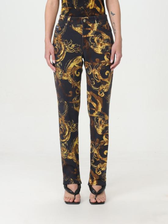  베르사체 데님 팬츠 76HAB5S076DP501 G89 Black