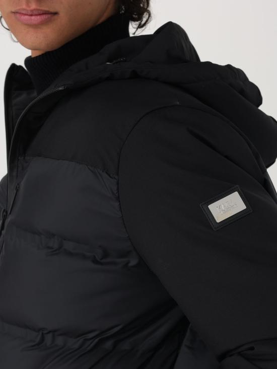 24FW 칼라거펠트 숏패딩 505029 544596 990 Black - KARL LAGERFELD