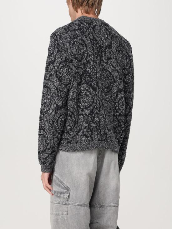 25FW 베르사체 스웨터 10160531A11189 1B000 Black - VERSACE