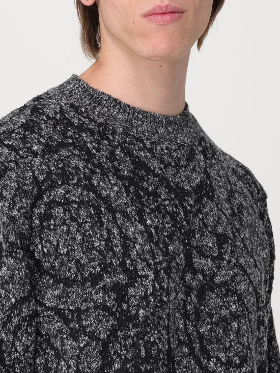 25FW 베르사체 스웨터 10160531A11189 1B000 Black - VERSACE