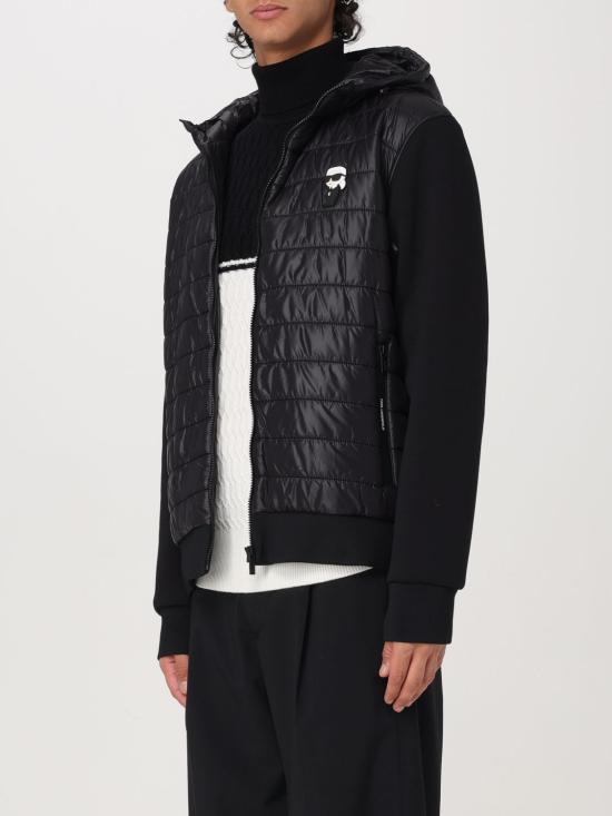 24FW 칼라거펠트 숏패딩 505060 544560 990 Black - KARL LAGERFELD