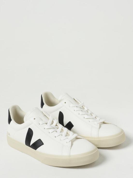 25FW 베자 스니커즈 CP0501537 CHROMEFREE LEATHER EXTRA WHITE BLACK White - VEJA