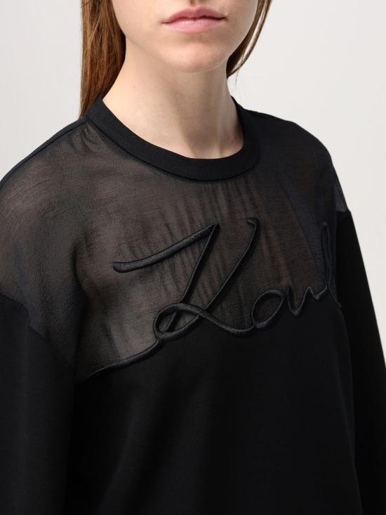  칼라거펠트 스웨터 246W1806 999 Black - KARL LAGERFELD