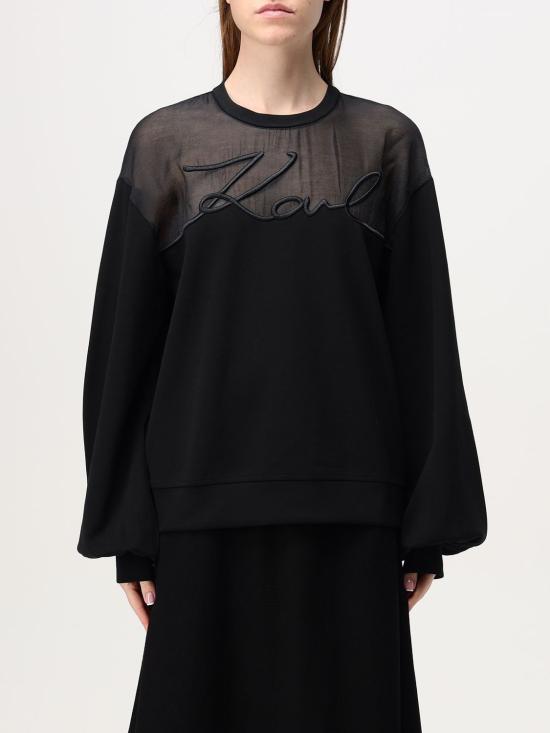  칼라거펠트 스웨터 246W1806 999 Black