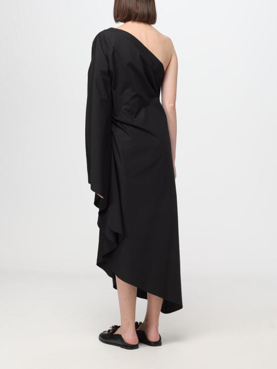  칼라거펠트 롱 원피스 241W1302 999 Black - KARL LAGERFELD