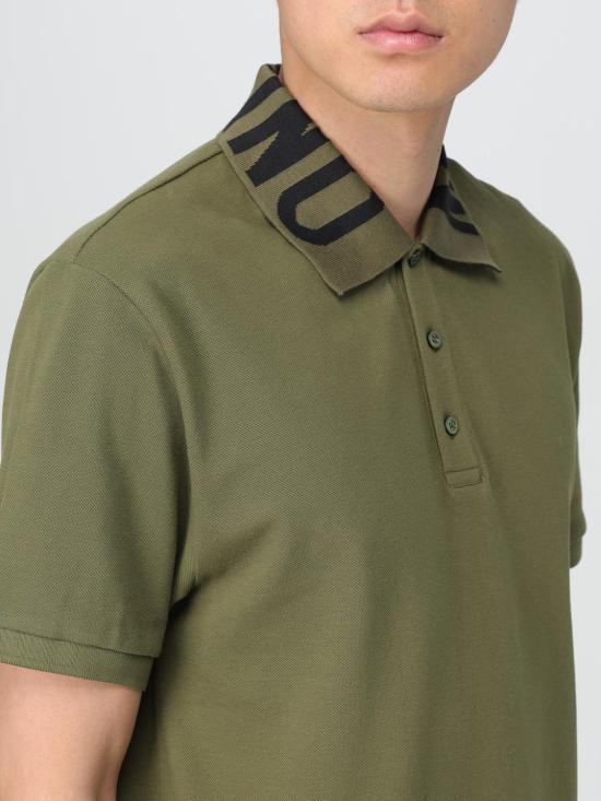 25FW 모스키노 폴로 티셔츠 16067042 1427 Green - MOSCHINO