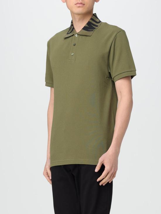 25FW 모스키노 폴로 티셔츠 16067042 1427 Green - MOSCHINO