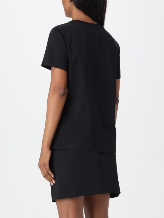 25FW 모스키노 반팔 티셔츠 07105441 1555 Black - MOSCHINO