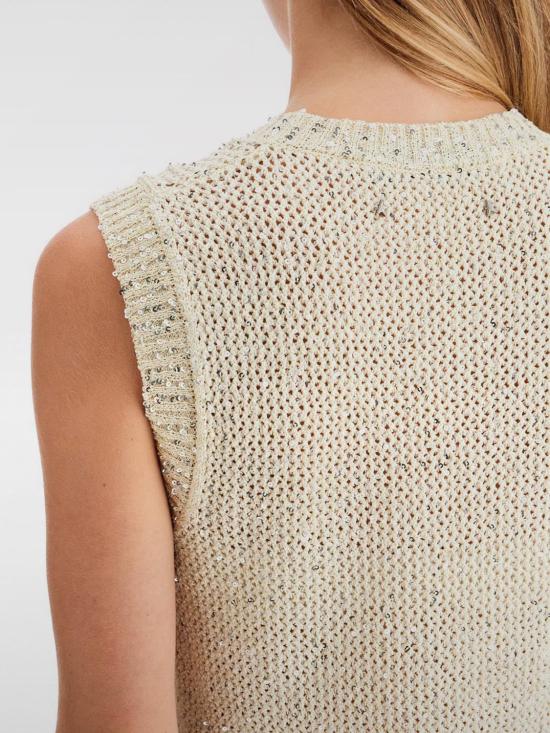 24FW 골든구스 스웨터 GWP01922P00169111560 White - GOLDEN GOOSE