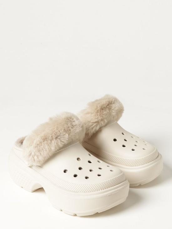  크록스 뮬/슬리퍼 208546 160 Yellow Cream - CROCS