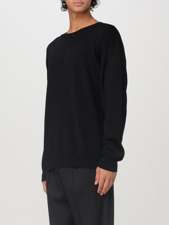 25FW 모스키노 스웨터 09017600 1555 Grey - MOSCHINO