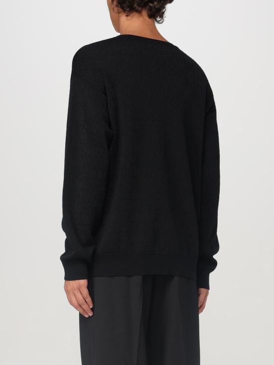 25FW 모스키노 스웨터 09017600 1555 Grey - MOSCHINO